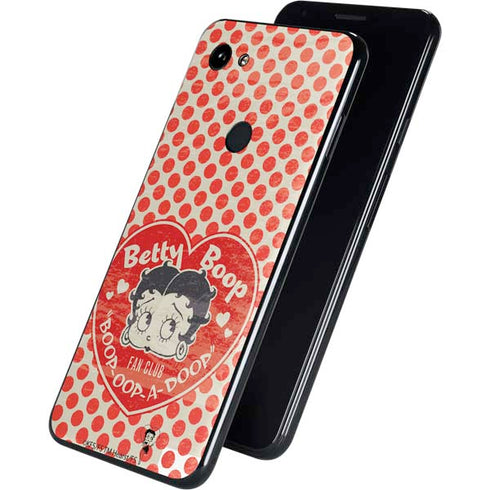 Betty Boop Red Heart Google Pixel 3a XL Skin